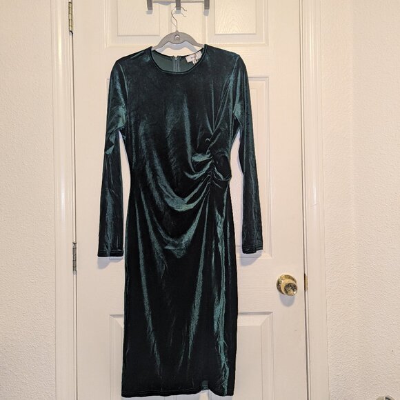 RIHOAS Dresses & Skirts - Rihoas The Elegant Ruched Velvet Dress